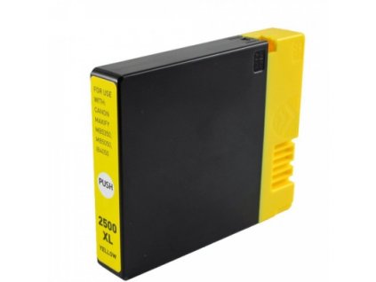 canon pgi 2500xl y zluta yellow pgi 2500y 9267b001 kompatibilni inkoustova napln cartridge pro maxify ib4050 mb5030