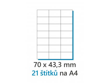 70x43 3mm 21ks a4