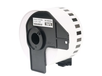 Kompatibilní role etiket pro Brother DK-N55224, 54mm x 30,48m, souvislá role