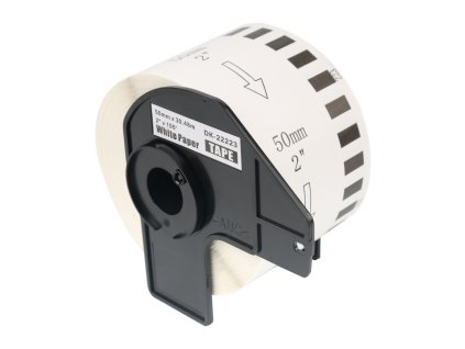 Kompatibilní role etiket pro Brother DK-22223 50mm x 30,48m, souvislá role