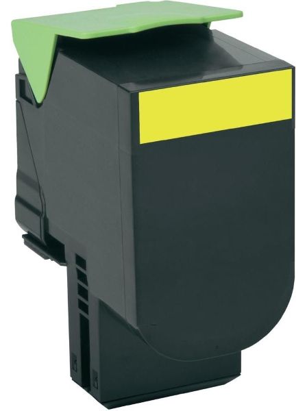 Profitoner Lexmark 80C2HY0 - kompatibilní toner žlutý pro tiskárny Lexmark, 3.000str