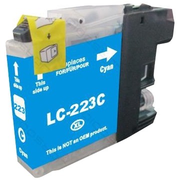 Inkoust Profitoner Brother LC223C kompatibilní cyan pro tiskárny Brother, 10ml