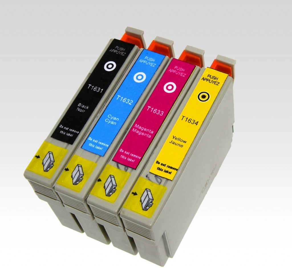 Profitoner Epson T1636 kompatibilní sada černý, modrý, červený a žlutý pro tiskárnu Epson