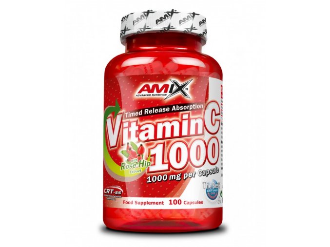 Amix Vitamin C 1000 mg 100 kapslí