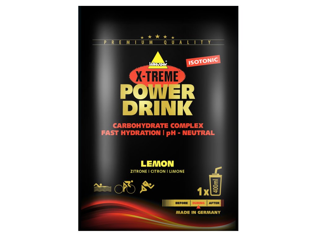 Inkospor X-TREME Power Drink Velikost balení: 35 g, Příchuť: Citron