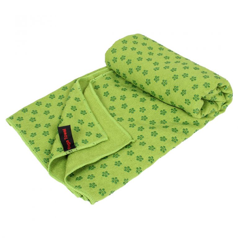 Eupromed Protiskluzový ručník na jógu Barva: Zelená
