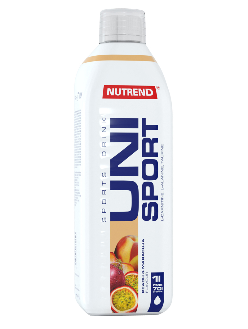 Nutrend UNISPORT Velikost balení: 1000 ml, Příchuť: Pomeranč