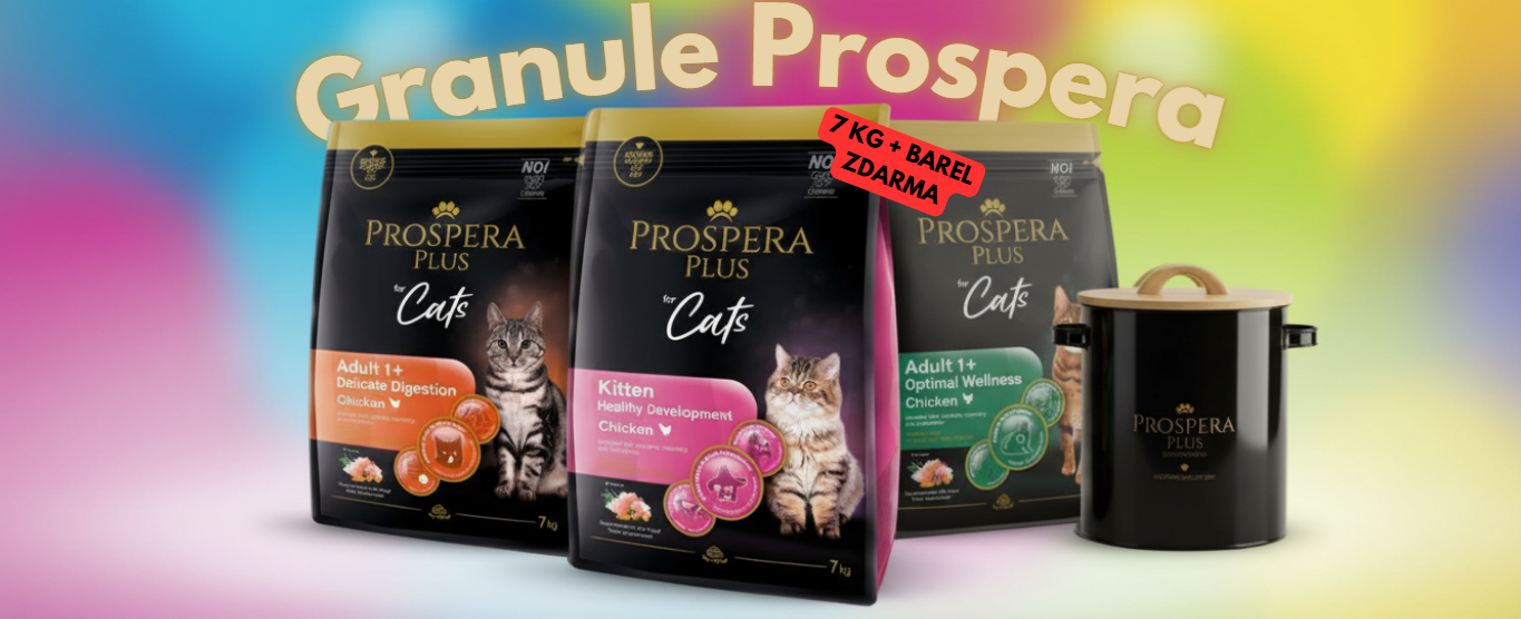 Prospera Plus 7kg + BAREL ZDARMA