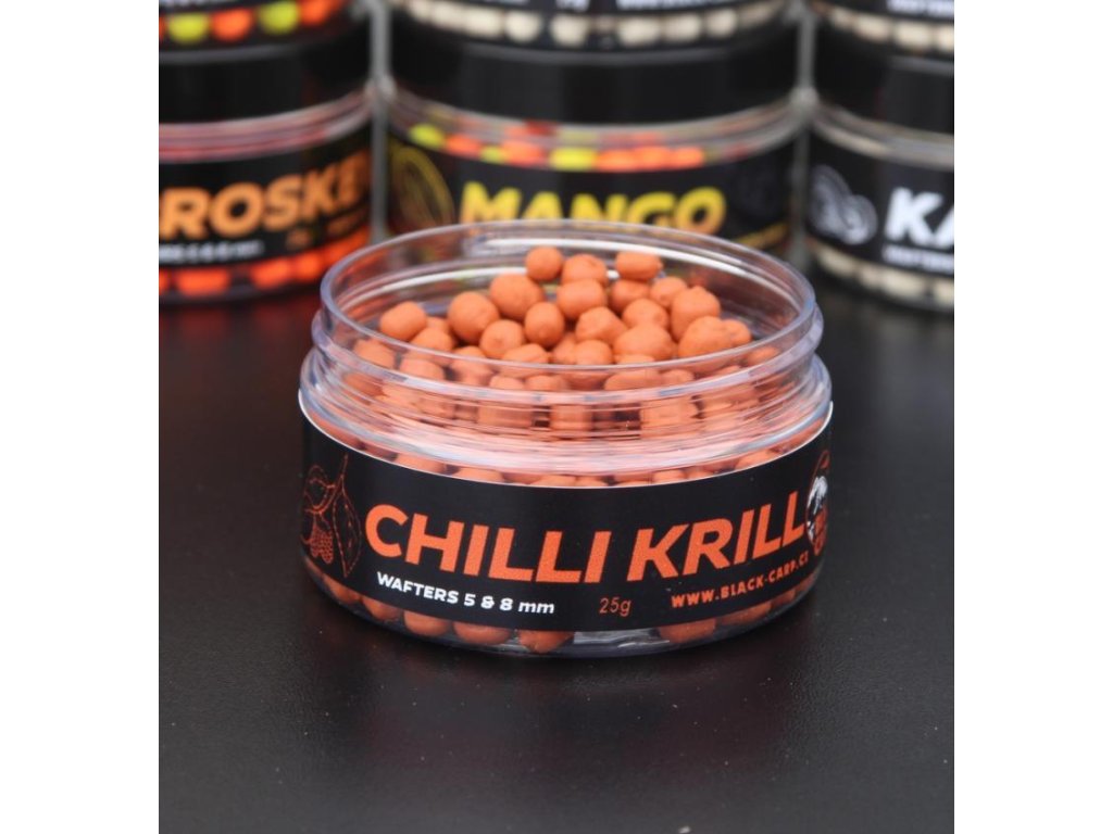 black carp method wafters 5 8mm 25gr chilli krill kod bc3123 view