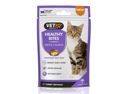 Serene Calming Treats Healthy Bites pro kočky 65g