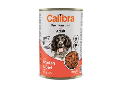 Calibra Dog Premium konz. with Chicken&Beef 1240g