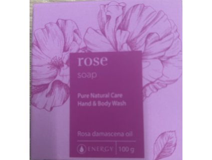 Rose soap - limotovaná edice - mýdlo (100 g)