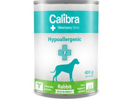 Calibra VD Dog konz. Hypoallergen. Rabbit&Insect 400g