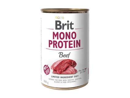 Brit Dog konz Mono Protein Beef 400g