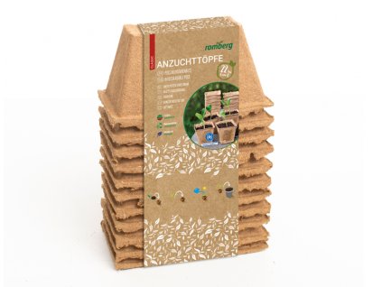 Květník NATUR 6x6cm 22ks