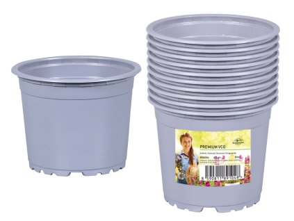 Květník PREMIUM VCG lehčený plastový d12cm 10ks
