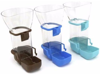 Krmítko plastové automatické velké pro ptáky,exoty SP