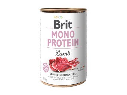 Brit Dog konz Mono Protein Lamb 400g