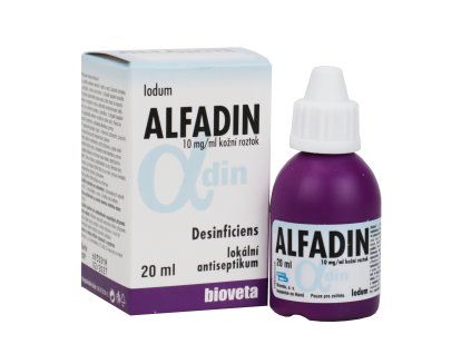 Alfadin lokální desinfekce 20ml