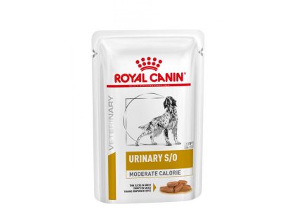 3396 1 veterinary health nutrition dog urinary s o moderate calorie pouch 12x