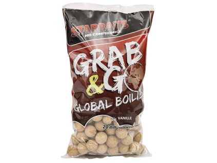 starbaits grab go global boilies 20 mm 1 kg prichut vanille