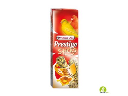 Tyčinky Versele-Laga Prestige kanár, s medem 60g 2ks (exsp: 2/26)