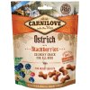 carnilove dog crunchy snack ostrich with blackberries 200g original