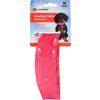Flamingo Chladici obojek pro psy vzor kapky fuchsia M 28 36cm 0406202109260569696