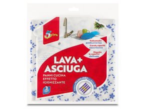 SuperFive lava asciuga blu frontale