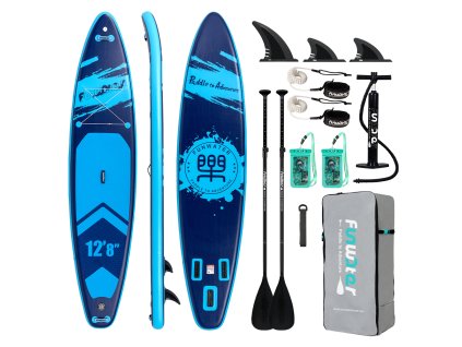 Nafukovací paddleboard FunWater BlueBase 385*85*15cm