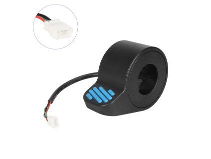 Modrý palcový plyn (akcelerátor) pre Segway Ninebot ES