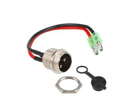 Nabíjací konektor 3-pin pre Kugoo M4 / M4 Pro a Dualtron Mini