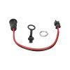 DC napájací konektor 5.5×2.1 mm (samica) → 2-pin JST-SM (samec) pre elektrické kolobežky
