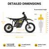 Terénna elektrická motorka Hidoes G2