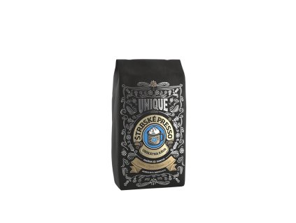 ŠTRBSKÉ PRESSO zrnková káva Unique Brown 50% arabica / 50% robusta