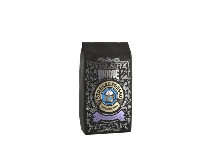 ŠTRBSKÉ PRESSO zrnková káva Unique Violet arabica 80% / robusta 20%
