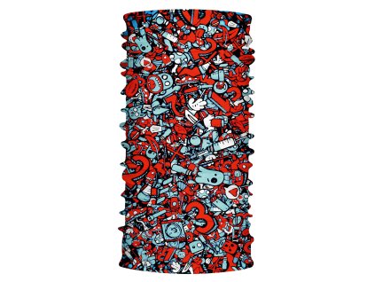 SPORTCOOL MULTIFUNKČNÝ ŠÁL KIDS 7407