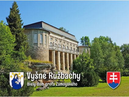 Vyšné Ružbachy Biely dom grófa Zamoyského