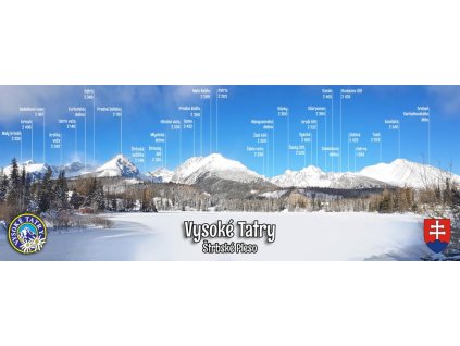 Vysoké Tatry panoráma zima 1