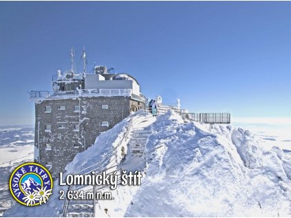 Lomnický štít zima 2