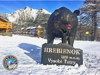 Hrebienok medveď zima