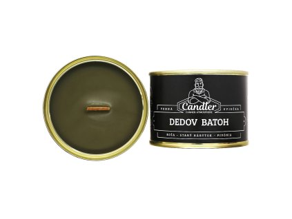 Sójová sviečka "Dedov batoh" 140 g