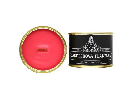 Sójová sviečka "Candlerova flanelka" 140 g