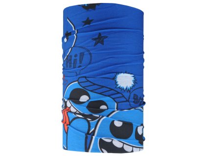 Multifunkčná šatka 4FUN – Crazy Blue