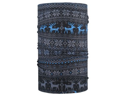 Multifunkčná šatka 4FUN – Deer Blue