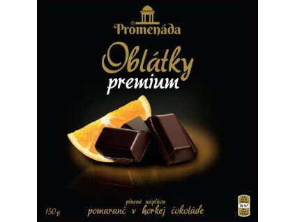 PROMENÁDA OBLÁTKY PREMIUM, horká čokoláda s pomarančom