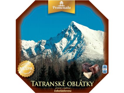 PROMENÁDA OBLÁTKY čokoláda