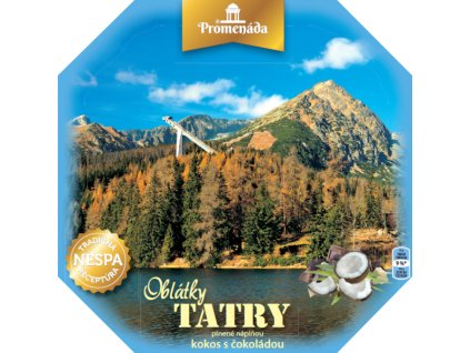 PROMENÁDA OBLÁTKY kokos a čokoláda