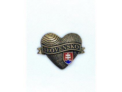 Magnetka Slovensko srdce - Handmade