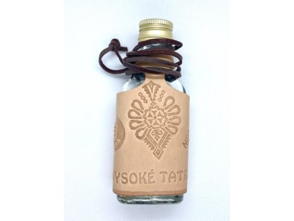 Fľaštička v koži "Vzor"